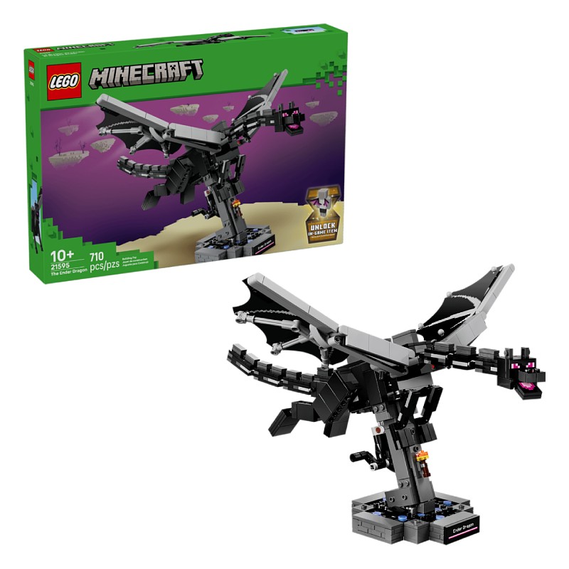Конструктор LEGO: Minecraft: The Ender Dragon (Unlock an In-Game