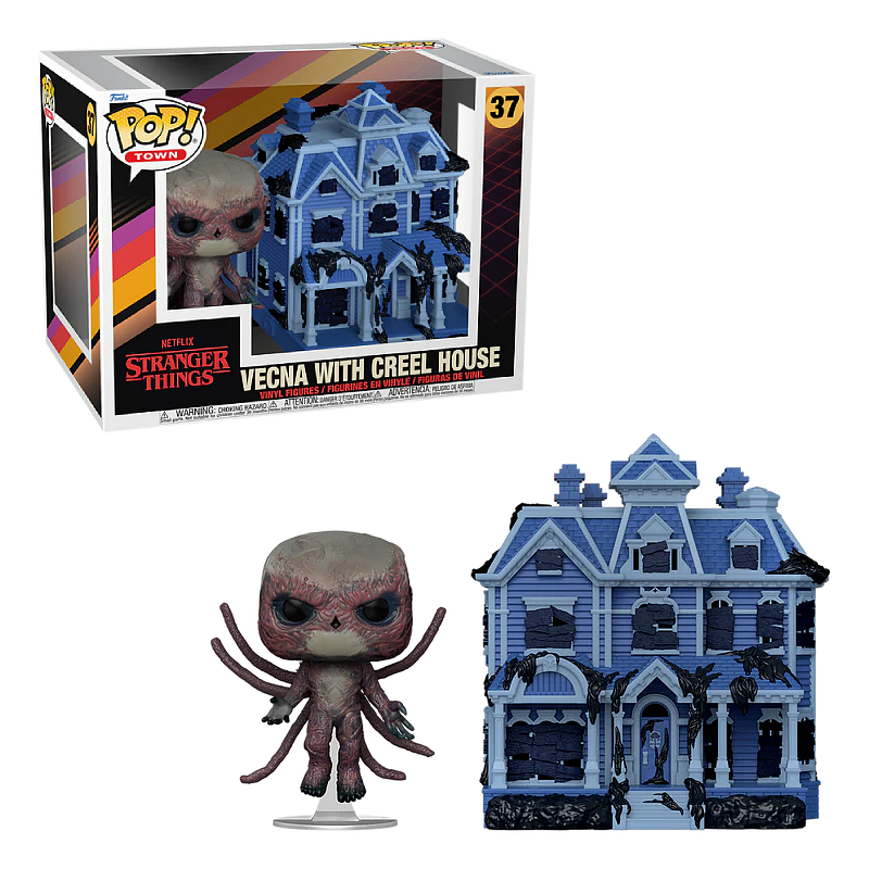 Фігурка Funko POP!: Town: Stranger Things: Vecna w/ Creel House, (72133) – купити в інтернет-магазині World Of Comics : ціни, відгуки, фото, характеристики