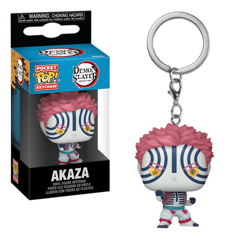 Брелок Funko Pocket POP!: Keychain: Demon Slayer: Akaza, (86509